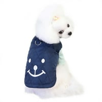 SHLDYBC pas trobojni vučni pamučni prsluk Teddy Hiromi Slatka kućna ljubičasta odjeća za kućne ljubimce,