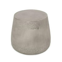 Fibi vanjski savremeni lagani betonski bočni stol, siva