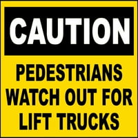 Promet i skladišni znakovi - Pješački sat za podizanje za kamione potpisuju aluminijski znak ulični