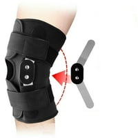 Crna koljena patella Podrška za omotač rukava podesivi šarkirani stabilizator