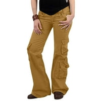 Plus veličine Ženska pantalona Hippie punk pantalone Streetwear Jogger džep labav kombinezon dugačke