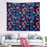 Lilo & Stitch crtani zidni tapiserija zid viseći dekor Živčani kućni ukras za spavaću sobu, dnevni boravak,