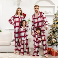 Hanas Božićna porodica Božićne PJS podudaranje skupova klasične udobne meke lijepe pJs pantalone sa