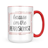 Neonblond jer sam perfuzivnost smiješan izreka poklon za ljubitelje čaja za kafu