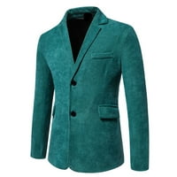 MAFYTYTPR BLAZERS za muškarce velike i visoke novog muškog povremenog odijela jakna modna solidna boja