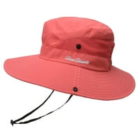PJTEWAWE Kampiranje Pješačenje Žene Ljeto Sun Hat Širok BRIMS na otvorenom Zaštita šešira Sklopivi poklopac