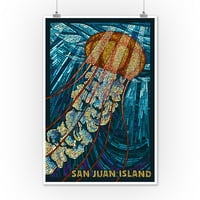 Otok San Juan, Washington, meduza, mozaik