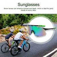Vanjske sunčane naočale modne biciklističke polarizirane sunčane naočale Šarene naorizovane naočale