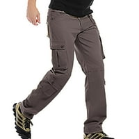 Jmntiy muns planinarske hlače Multi-džepni gumb Kabriolet sa laganim zatvaračem Brzo suho ribolov Kampiranje