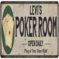 Levi's poker soba metalni znak igre Decor 108240048306