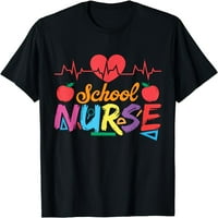 Majica medicinske sestre Crna 4x-velika