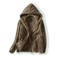 Durtebeua zimski kaputi za žene zipp up izolirane lagane casual kasne jakne za jesen zimu