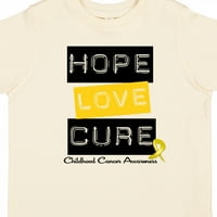 Inktastični rak djetinjstva Nada Love Cure poklon dječaka majica malih majica ili mališana