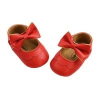 LICUPIEE CIRKE GIFFEE ravne cipele Prvi šetač Bowknot Soft Soft Sole cipele za dojenčad djevojke princeze