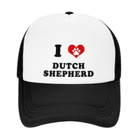 Heart Holandski ovčar Love Ljubav kućni ljubimci Funny Trucker Hat bejzbol kapa