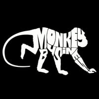 Pop Art Muška riječ umjetnička tenk Vrh - Monkey Business