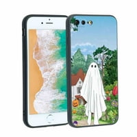 Halloween-Cute-Ghost Telefon Telefon za iPhone plus za žene Muška Pokloni, Mekani silikonski stil Otporan