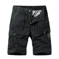Ljetno casual muški muški ljetni čvrsti na otvorenom casual ima džepove crtežnica Sportske kratke hlače