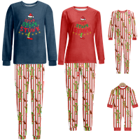 Reindeer Božićne pidžame za baby organski pamuk Pamuk Porodično spavanje Božićno podudaranje pidžama