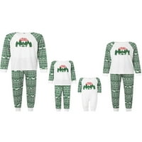 AFUNBABY Obiteljska odjeća Božićno odjeće za spavanje Xmas Tree Ispis Tors The Stores Baby Romper Pajamas