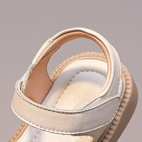 Ljeto novo mekano svijetlo gumene jedinice slatke pramce modne djevojke s klizanjem sandale 28