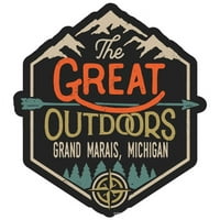 Grand Marais Michigan The Veliki magnet za frižider na otvorenom
