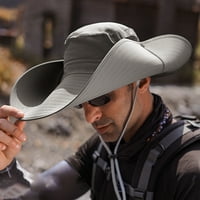 Ribolovni šešir Brzi suhi podesivi vučni priručnik široki super meki anti-UV poliester za prozračivanje