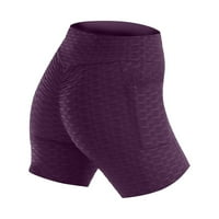 Wendunide kratke hlače za žene Sports Pure Color džep labave kratke hlače joga hlače hlače za žene