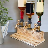 Pivo za raspršivač alkoholnih pića viski Wood Dispenser Paucet za piće za kućnu zabavu Očev dan