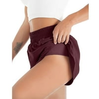 Ženske kratke hlače Elastične kratke hlače sa visokim strukom Pocket Sporty Workhout Hlače Brze suhi