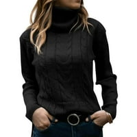 Žene Ležerne prilike modne pulover dugih rukava okrugli vrat Tietoc
