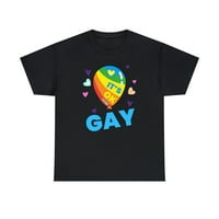 U redu je biti gej LGBT duginska košulja lezbijske gay ponodne majice za žene plus veličine