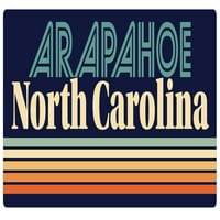 Arapahoe Sjeverna Karolina Frižider Magnet Retro Dizajn