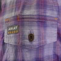 Ariat Women's Majica Plaid Rebar s dugim rukavima