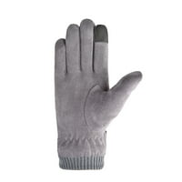 Aoochasliy zimske rukavice Clearence za odrasle snijeg Vjetrootporne hladne i baršunaste sportske rukavice