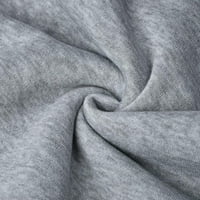 IOPQO Fall odjeća za ženske dukseve za žene ženske jesenje zimske dukseve duksere pulover dugih rukava