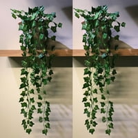 Umjetna viseća biljna lončana korpa za baštu dekor realistični listovi