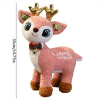 Božićni slatki Milu Deer Božićna zabava dovod prozora Božićni poklon Božićska simpatična lutka životinja