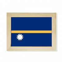 Nauru Nacionalna zastava Oceania Country Desktop Photo Frame Frame Slika Art Dekoracija slika