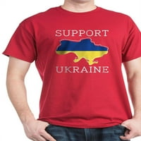 Cafepress - podrška Ukrajini tamna majica - pamučna majica