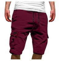 Floenr muški šorc, muške plus veličine Teretne kratke hlače Multi-džepovi opuštene ljetne hlače za plažu