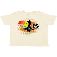 Inktastična toucana Tropska ptica slatka kišna ljubičasta poklon malih majica za djecu ili majicu Toddler