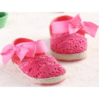 Sanviglor Baby Girls Flats prerabler princeze cipele prve šetačke krevetiće cipele zabava prozračna