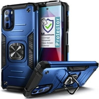 NageBee futrola za Motorola Moto G Stylus 5G sa kaljenim staklenim zaštitnim zaštitom, zaštitnim cijelom