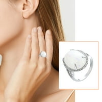Frehsky prstenovi četiri kandže dragi kamen i dijamantni prsten za žene modni nakit Popularni dodaci
