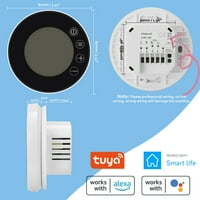 Arealer WiFi LCD prikaz Inteligentni programibilni kontroler kontrola Kompatibilna je s kućnom glasovnom