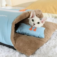 Park Cat Spava krevet Kašmir Duck Uzorak CAT krevet toplo za spavanje kućnog ljubimca mačja za kućne