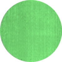 Ahgly Company u zatvorenom okruglom sažetkom smaragdno zeleni savremeni prostirke savremene površine,