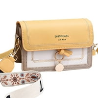 Mala torbica, torba za žene za žene, kvačilo torba na ramenu dizajner trendy Lady novčanik, žuta, g131298