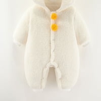 Unise odjeća za bebe Zimske ruke kaput slatka crtana životinjska medvjeda uši novorođenčad novorođenčad